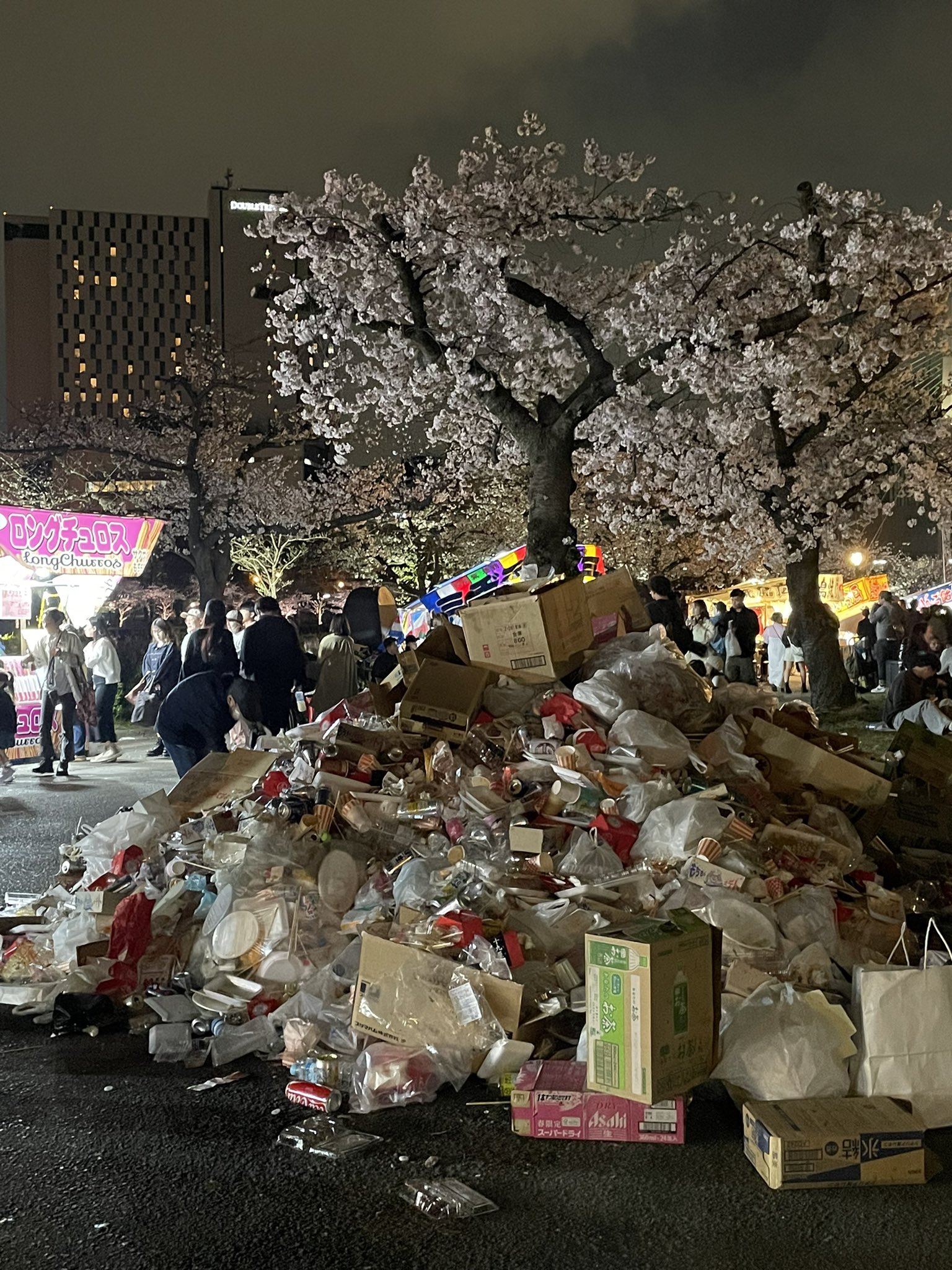 お花見?!