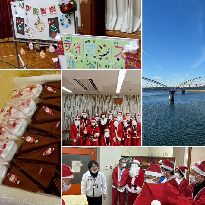 中津支援学校でのクリスマス会